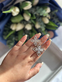 انگشتر زنانه طرح جواهر برند ونکلیف